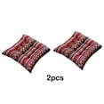 thumbnail image 4 of Yuarrent 2 piezas de cojín ligero y transpirable para asiento de silla, cojines suaves y cómodos para asiento de silla Decoración del hogar estilo étnico 40*40cm, 4 of 6