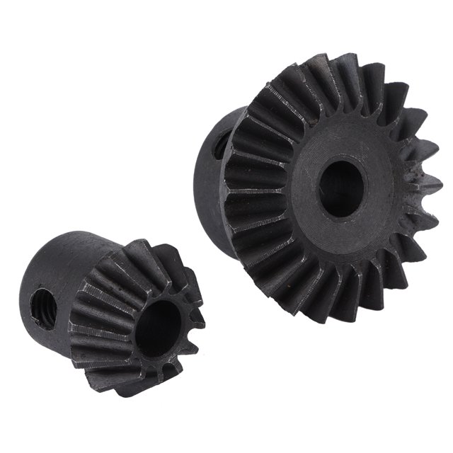 Sonew Beekeeping Extractor Accessory,2pcs Black Steel Beekeeping Honey Extractor Gear Accessory Beekeeper Tool,Steel Beekeeping Extractor Gear