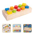 thumbnail image 2 of 1 Set of Toddler Puzzle Educational Shape Sorter Recognition Shape Toy Children Shape Sorter, 2 of 8