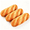 3PC, variant on Soft Fake Bread Plush Pillow,Realistic Food Shaped Cushion for Couch Decor(1PC)