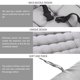 thumbnail image 4 of Muyoka Cojín para silla con respaldo alto para jardín Cojín reclinable para tumbona de patio Cojín para silla de jardín Cojín para asiento Cojín con respaldo para silla -120x50cm Muyoka Hogar, 4 of 7