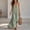 (Fashion 131)Green, variant on Aimik Women's Loose Flowy Maxi Dress Summer Spaghetti Strap V Neck Solid Maxi Dress Lightweight Beach Vacation Long Sundress