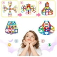 thumbnail image 2 of Magnetic Building Blocks for Kids,Magnetic Tiles Toys for 3 4 5 6 Years Old Kids Boys Girls Toddler,Multicolored and Shaped Toys Educational Construction Toys for Toddlers Age 7 8 9 10(30PCS), 2 of 8