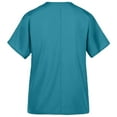 thumbnail image 2 of Panda Uniform by HeedFit Unisex Nursing Scrub Top – 3XL Teal, 2 of 4
