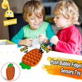 thumbnail image 4 of Push Pop Bubble Sensory Fidget Toy, Autism Special Needs Stress Reliever, Actualizado Silicone Stress Reliever Toy, Squeeze Sensory Toy o Niños Adultos Restaurar Emociones Anti-Ansiedad Herramientas Adepaton WMZL-848-19, 4 of 5