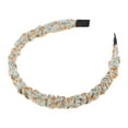 thumbnail image 4 of Unique Bargains 1 Set Fashion Hairband Flowers Hair Accessories for Women Green, Yellow, Blue, Beige, Orange, 4 of 5