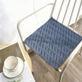thumbnail image 4 of Tahtuvzn 15x15" Cotton Seat Cushion Chair Cushions Thicken Soft Pad Winter Warm Office Sit Mat Non Feelers Stool, Gifts for Family, Blue, 4 of 6