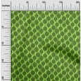 thumbnail image 2 of oneOone Cotton Silk Light Green Fabric Kalamkari Craft Projects Decor Fabric Printed By The Yard 42 Inch Wide, 2 of 5