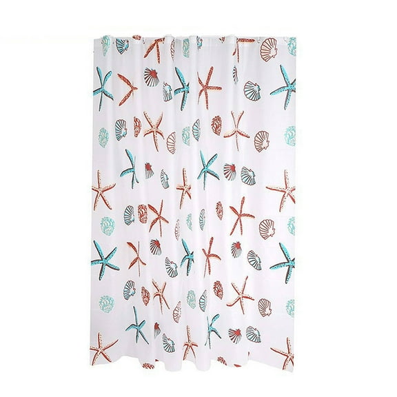 AUQ Shower Curtains Stylish Design Shower Curtain Cute Waterproof and Wear-Resistant Anti-Slip Design Long Shower Curtain,Style1