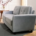 thumbnail image 6 of Ember Interiors Ricardo 2-Seater Loveseat, Gray Velvet, 6 of 13