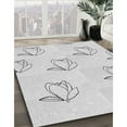 thumbnail image 2 of Ahgly Company Indoor Rectangle Patterned Dark Gray Novelty Area Rugs, 5' x 8', 2 of 6