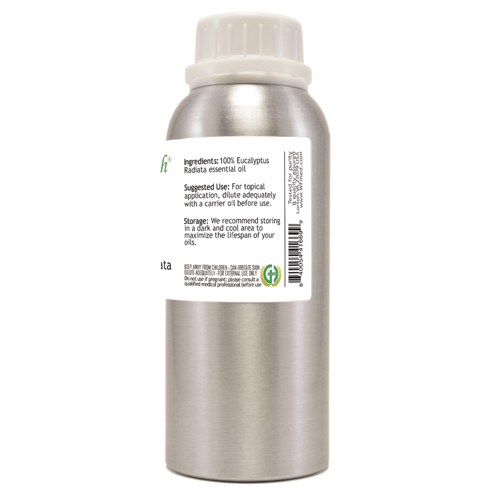 Eucalyptus Radiata Essential Oil - 8 fl oz - Aluminum Bottle w/ Locking Cap