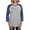 Heather/Blue, variant on CafePress - Neko Atsume Long Sleeve T Shirt - Womens Baseball Tee