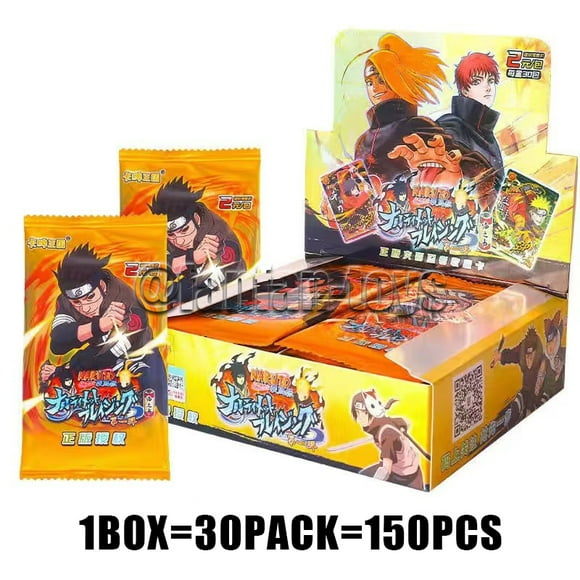 5/25/150 Pcs Naruto Anime Cards Cartoon Deidara Shippūden TCG CP Rare Trading Collection Card Battle Carte for Children Gift Toy