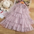 thumbnail image 3 of Vestido para niñas de 2 a 8 meses con lazo grande, elegante vestido de princesa para fiesta de bodas, regalo de cumpleaños para niños, vestidos de Navidad, 3 of 5