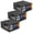 PGI1200 BK CMY 12 Pack, variant on PGI1200XL Maxify Ink Cartridge Compatible for Canon MB2720 2320 2120 2350 2050 2020 Printer(3BK 3C 3M 3Y)