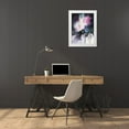 thumbnail image 3 of Wickstrom, Martin 11x14 White Modern Wood Framed Museum Art Print Titled - Starruption Galaxy Landscape, 3 of 4