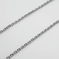 thumbnail image 4 of 10pcs 3mm Stainless Steel "O" Shape Rolo Link Chain Necklace for Women Men, 4 of 9