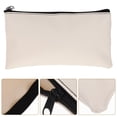 thumbnail image 2 of 2pcs File Bags Zipper Bill Organizers Large Capacity Cash Bag with Zipper PU Leather Bill Storage Bags, 2 of 5