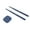 Blue, variant on Electronic Drums, 3D Motion Sensing Technology Portable Electronic Drum Set with Drumsticks and Audio Converter Compact Virtual Drum Kit Instrument Tool for Kids Beginners
