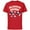 Red, variant on Disney Mickey and Minnie Always Moving Retro - Short Sleeve Cotton T-Shirt for Adults - Customized-Black