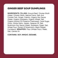 thumbnail image 4 of Wow Bao Ginger Beef Soup Dumplings, 6 Pieces, Frozen, 4 of 6