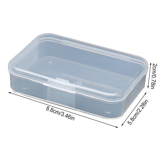 Plastic Boxes Useful Sundries Case Simple Professional Bin with Lid PP Container for Household Kitchen Office Company Hotel 502X