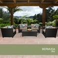 thumbnail image 2 of Bermuda 6 Piece Outdoor Wicker Patio Furniture Set 06d, 2 of 7