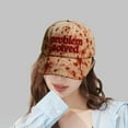 thumbnail image 6 of JoyMoreHome Halloween Men's And Women's Casual Dark Bloodstain Hat, Halloween Horror Costume Prop, Halloween Cosplay Party Supplies, 6 of 6
