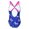 thumbnail image 3 of inhzoy Nimiya Kids Girls Cute Horse Stars Pattern Swimsuits, 3 of 5
