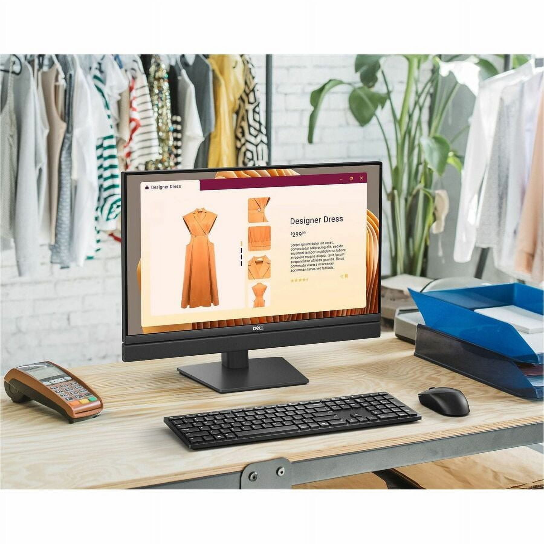 Dell Pro 24 QC24250 All-in-One Computer - Intel Core Ultra 5 245 - vPro Technology - 16 GB - 256 GB SSD - 23.8" Full HD - Desktop - Textured Black - Intel Chip - 1920 x 1080 - Windows 11 Pro - Inte...