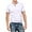 White-2, variant on Mens Henley Shirts Slim Fit Short Sleeve Beefy Fashion Casual Top Shirts of Cotton Shirts