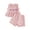 #16Pink, variant on Toddler Baby Girl 4th of July Summer Outfit Little Girl Plaid Flower Print Fly Sleeve Ruffle Shirt Shorts Cute Clothing Set