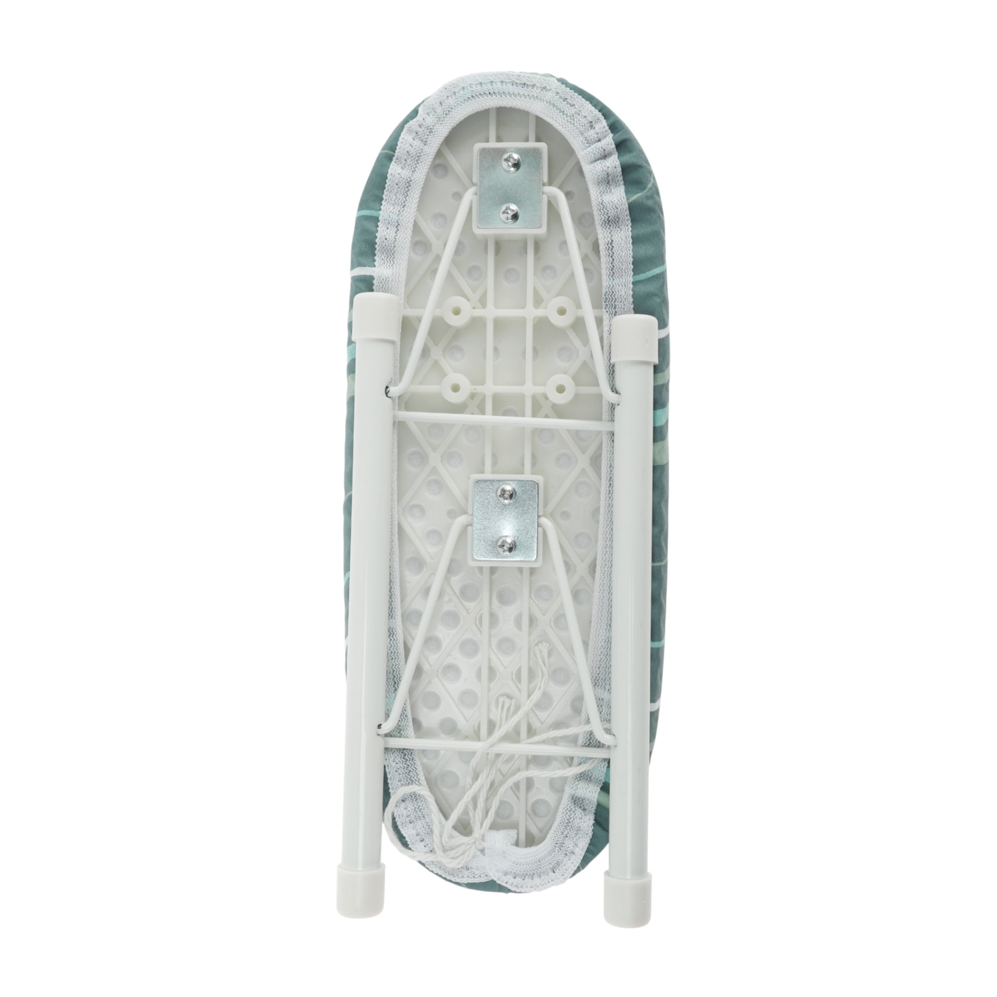 Unique Bargains Foldable Mini Ironing Board Small Travel Green