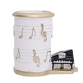 thumbnail image 1 of Soporte para bolígrafos, soporte para lápices de resina, organizador de escritorio, notas musicales, 1 of 1