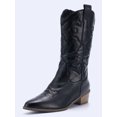 thumbnail image 1 of Botas de vaquero para mujer, botas occidentales, botas de vaquera, botas de moda con punta puntiaguda para mujer, 1 of 8