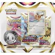 Pokémon Trading Card Games SAS10 Astral Radiance 3pk Blister - Eevee