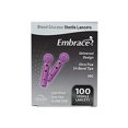 thumbnail image 1 of Lancets Embrace Ultra Thin 30G 100 unidades, 1 of 1