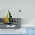 thumbnail image 2 of Escultura De Velero De Hierro Y Latón, Adorno De Mesa, Colección De Decoración Feng Shui, Figura Decorativa Para Mesa, Centro De Mesa, Escritorio, Estantería, Dormitorio, Hogar Y Oficina., 2 of 8