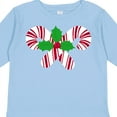 thumbnail image 4 of Inktastic Candy Canes and Holly Christmas Boys or Girls Long Sleeve Toddler T-Shirt, 4 of 5