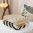 thumbnail image 2 of Erosebridal Boho Tropical Leaf Zipper Full Size Comforter Sets with Fitted Sheet and 2 Pillowcases for Women Men, Mid Century line Print Zipper Bedding Set, Reversible, 4-Piece, 2 of 4