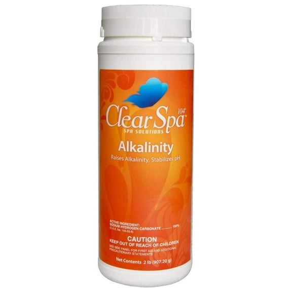Clear Spa Alkalinity Bottle, 2 lb