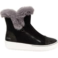 thumbnail image 2 of Women's Jambu Erica Ankle Bootie Black Alaska Leila Leather/Kid Suede 10 M, 2 of 6