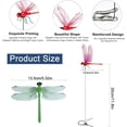 thumbnail image 2 of 9 Pack 3D Dragonfly Clips Fake Dragonflies Decor Bug Repellent Bird Scare Device for Indoor Outdoor Garden, 2 of 5