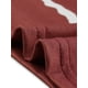 thumbnail image 5 of Conjuntos de pijama para mujer INSPIRE CHIC, camiseta sin mangas de cuello redondo a rayas con pantalones cortos, ropa de dormir de 2 piezas, XS Burdeos, 5 of 6