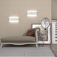 thumbnail image 4 of Pcs LED Apliques Interiores 41CM 14W, Moderno Aplique Aluminio, Up Down Aplique para Dormitorio, Salón, Pasillos, Blanco Cálido 4000K, Blanco [Clase de eficiencia energética F] brillar Electrónica, 4 of 5
