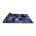 thumbnail image 2 of Ahgly Company Indoor Square Abstract Blue Contemporary Area Rugs, 3' Square, 2 of 4