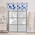thumbnail image 4 of PowerSellerUSA 2-PACK Floral Modern Room Darkening Window Curtain for Livingroom, Bedroom and Kitchen, Rod Pocket Top, 50" W x 63" L, Panel, 4 of 6
