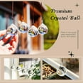 thumbnail image 4 of 4 Pack 40MM Clear Crystal Prism Ball Suncatchers Rainbow Pendants Maker, Hanging Crystals Chandelier Prisms for Windows Home Decoration, 4 of 15