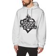 thumbnail image 1 of The Rebondissant Souls Logo Hoodie Garçons Sweat à Capuche Manches Longues Blanc, 1 of 2